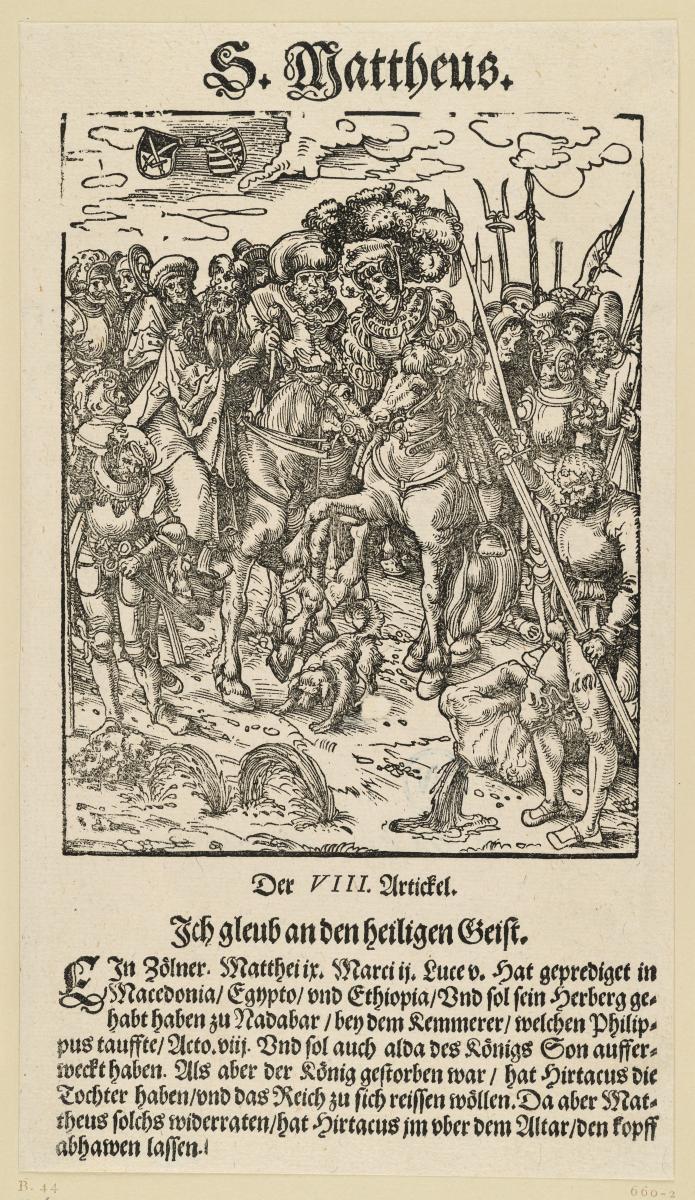 Das Martyrium des Apostels Matthäus