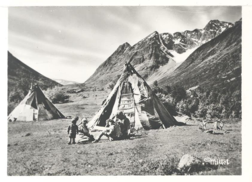 Norge. Lappeleir