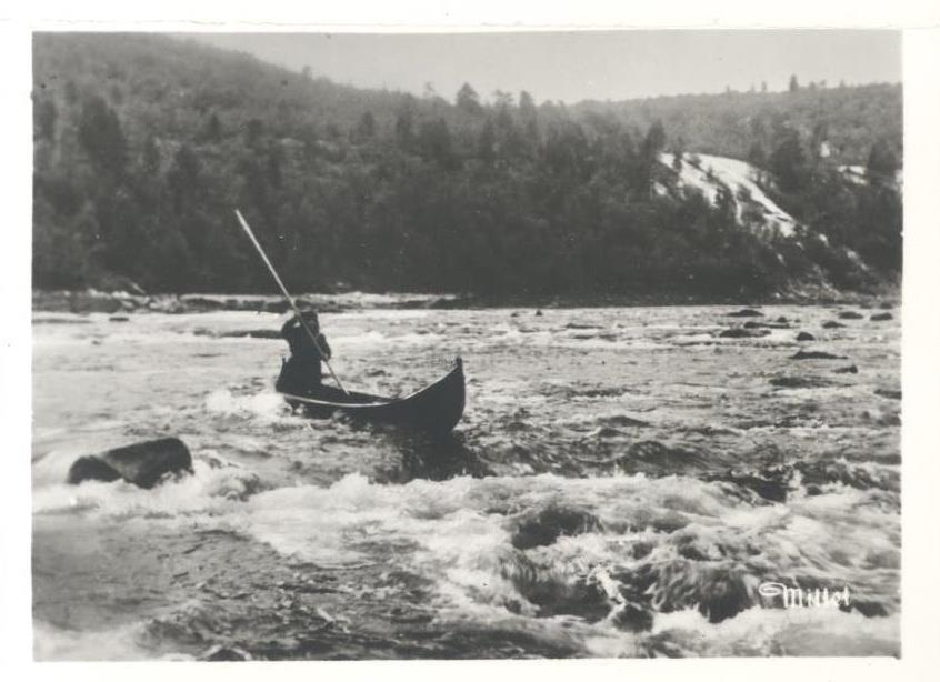 Norge. Elvebåt (Flussboot)