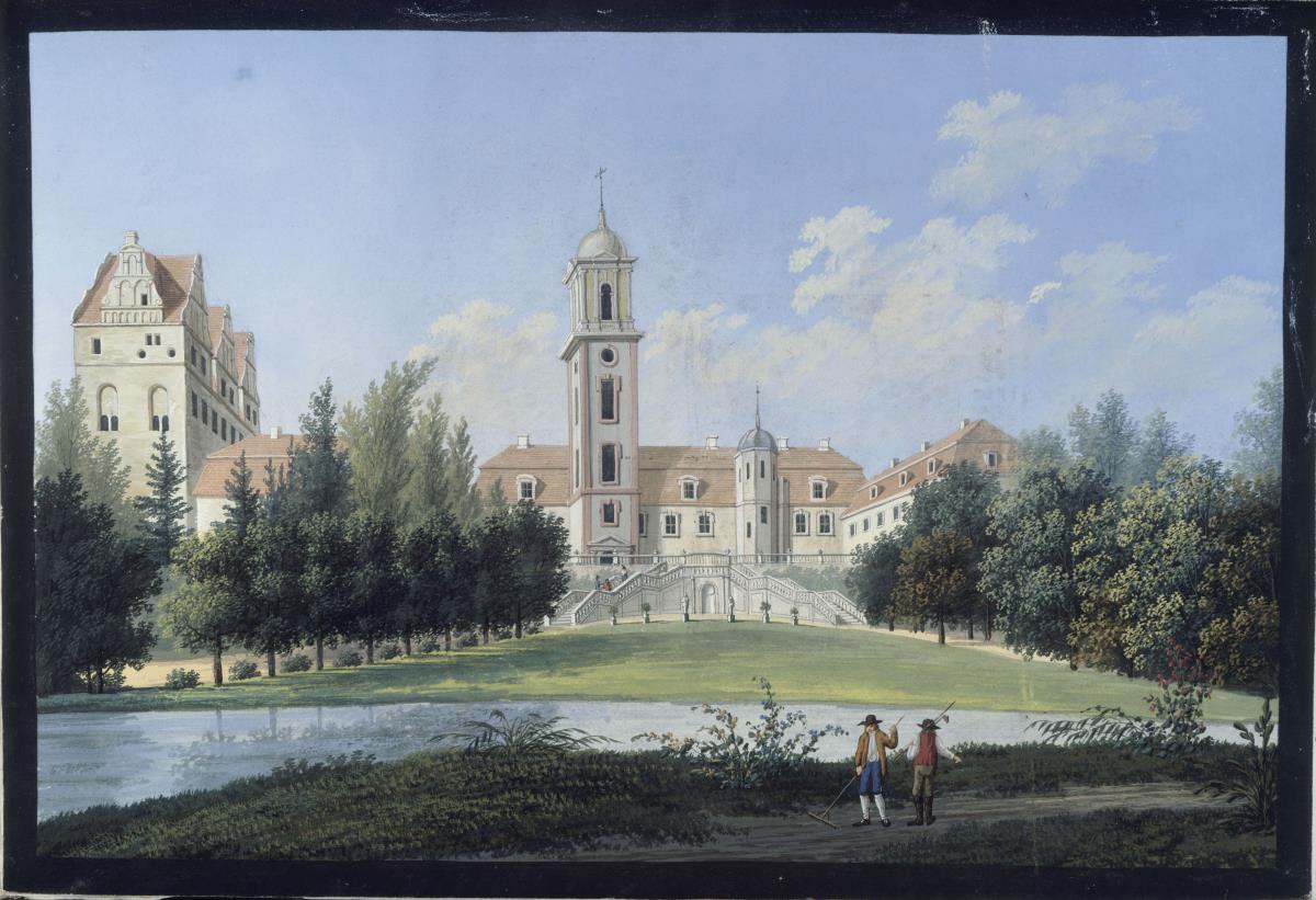Boitzenburg (Uckermark). 2te Ansicht des Boitzenburger Schloss