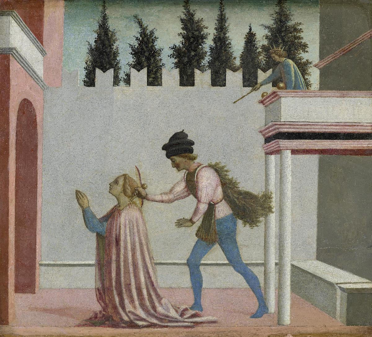 Das Martyrium der heiligen Lucia
