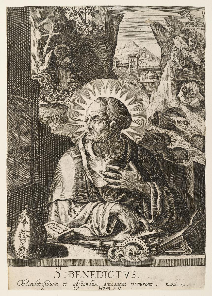 Der hl. Benedikt