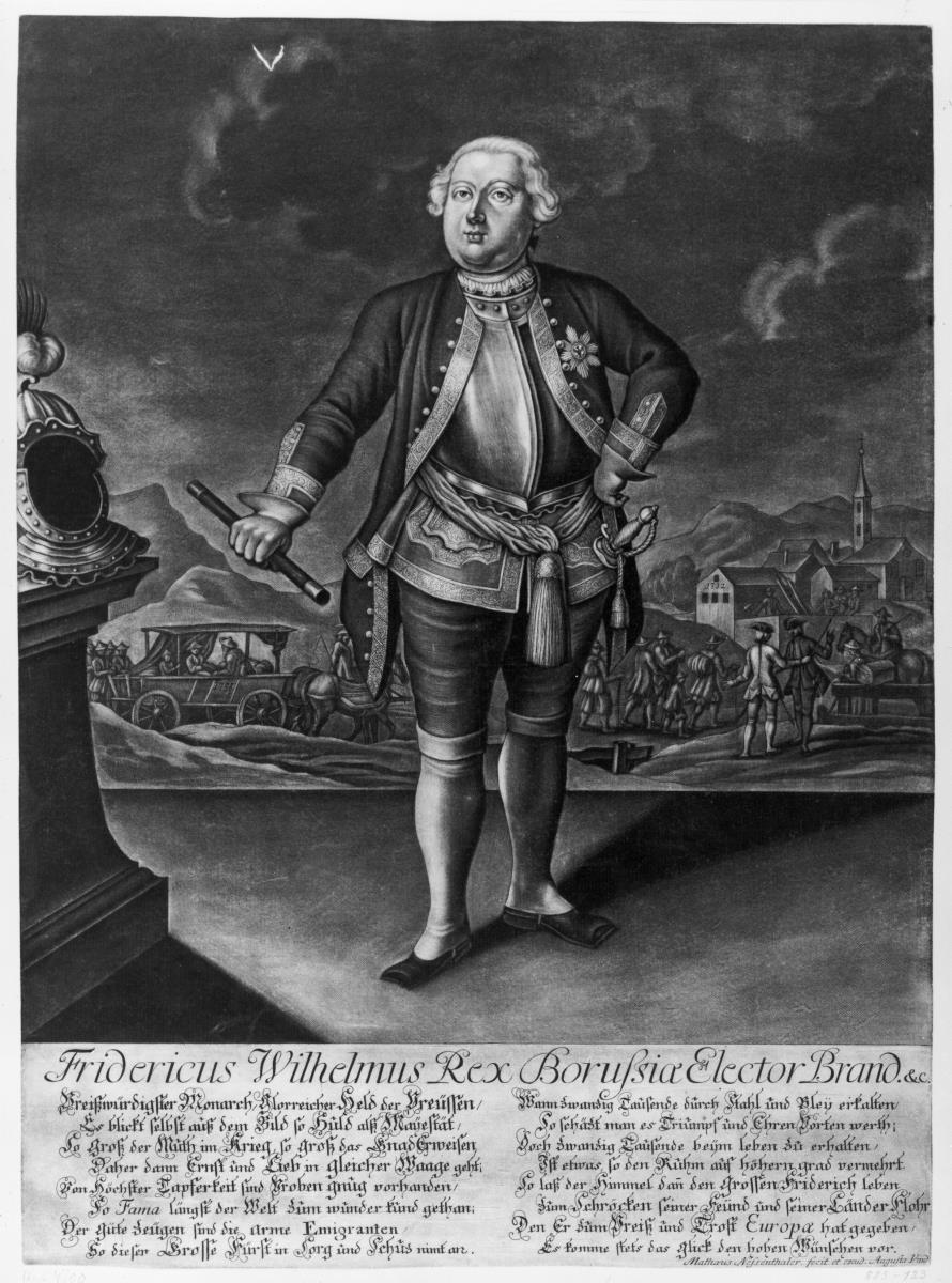 Friedrich Wilhelm I. und die Salzburger Emigranten