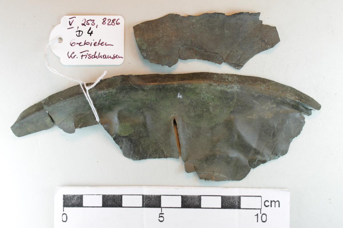 Bronzeschalenfragment