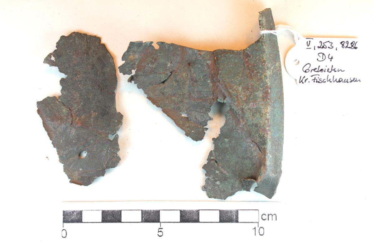 Bronzeschalenfragment