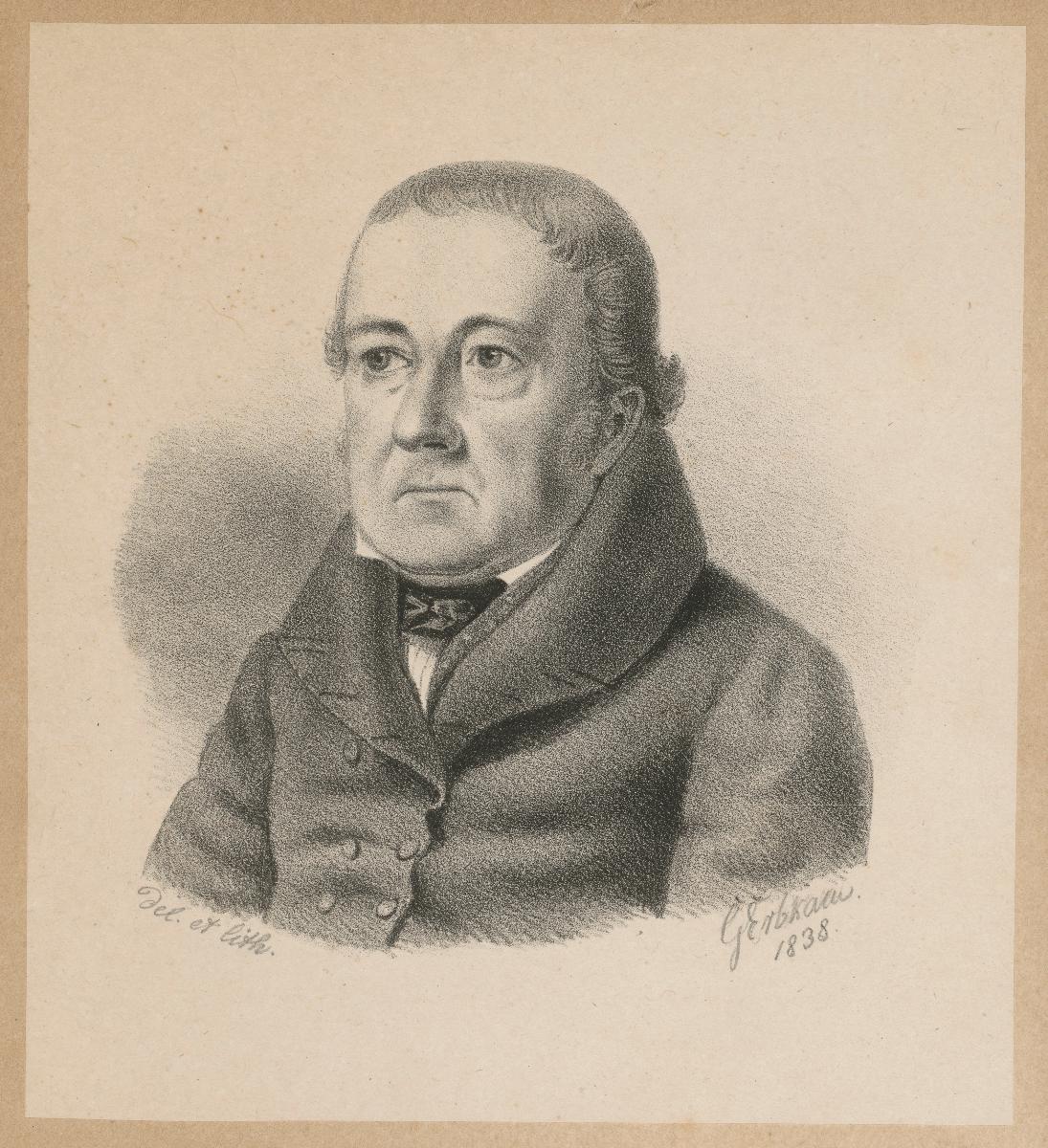 Portrait eines Mannes, verm. Johann Georg Hossauer