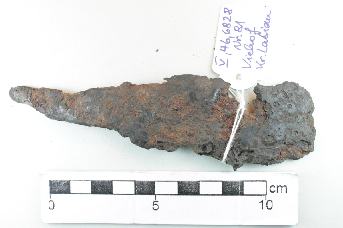Messerklingenfragment