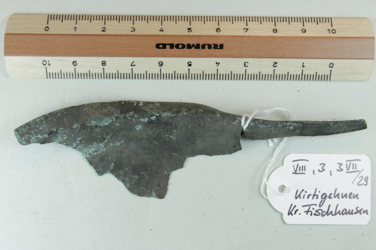 Bronzeschalenfragment