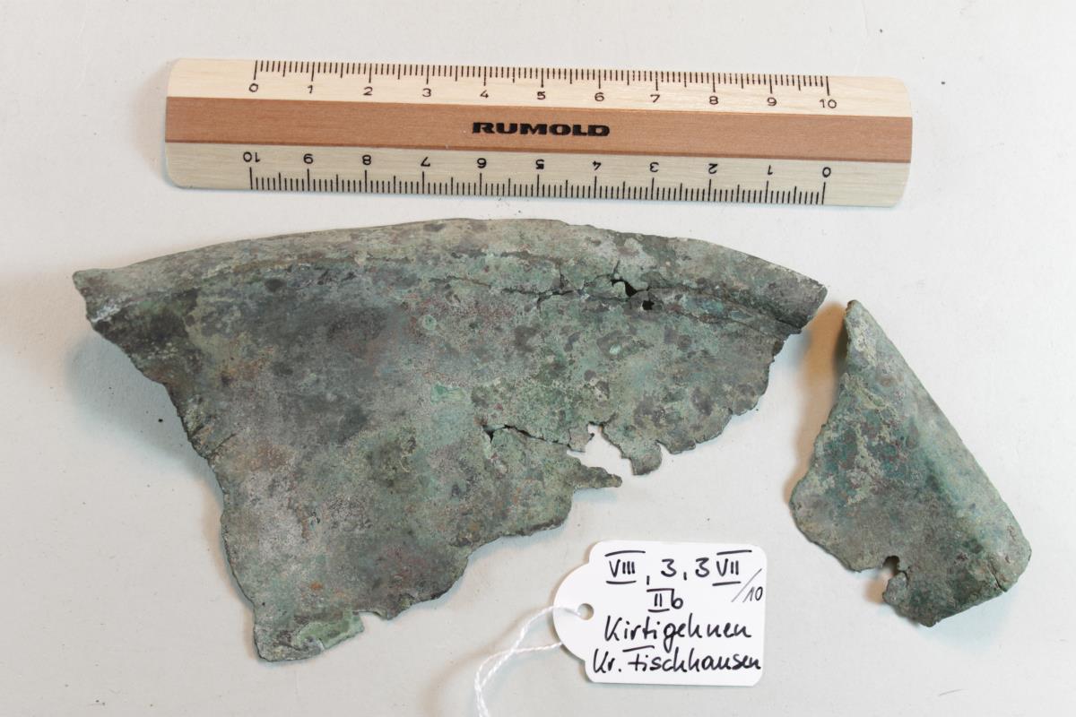 Bronzeschalenfragment