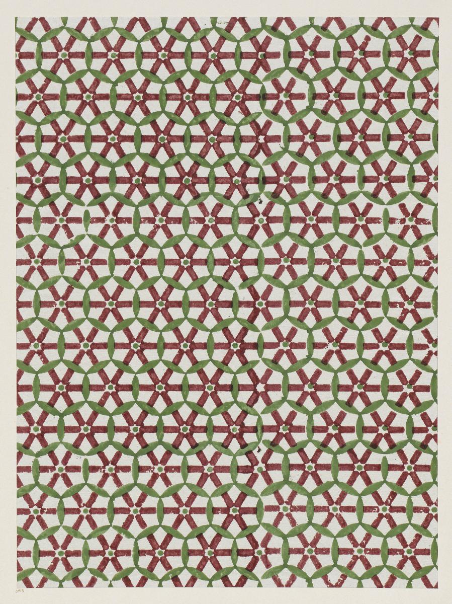 Modeldruckpapier (geometrisches Flächenmuster)