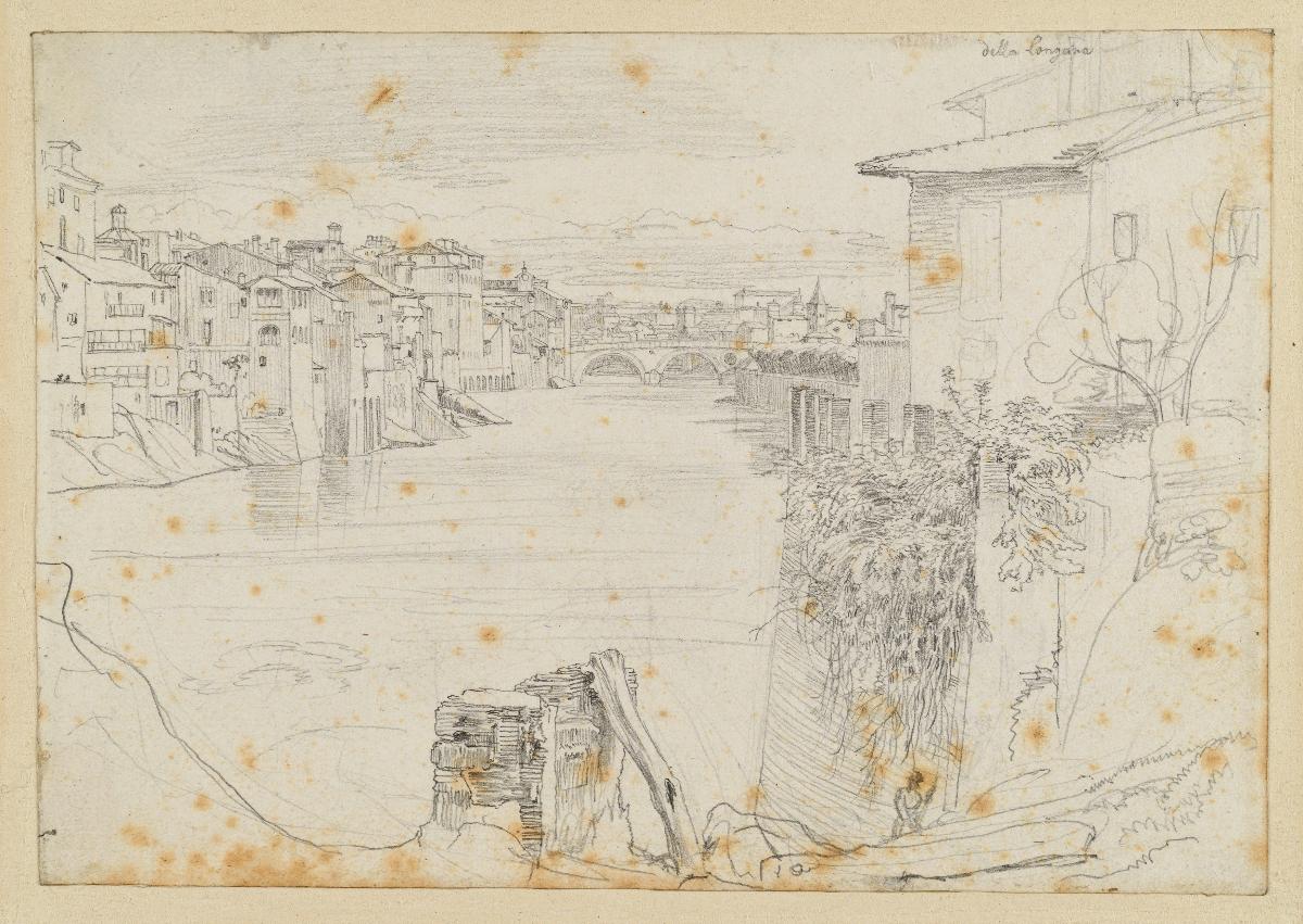 Der Arno in Florenz