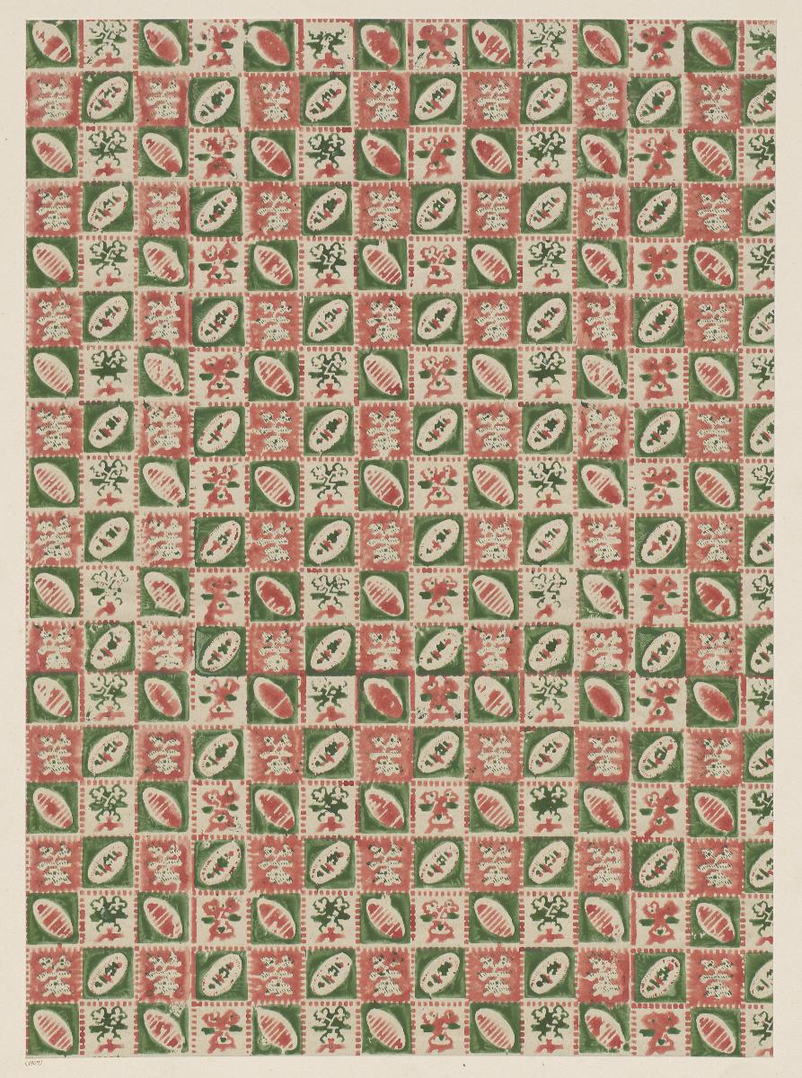 Modeldruckpapier (Fliesenmuster)