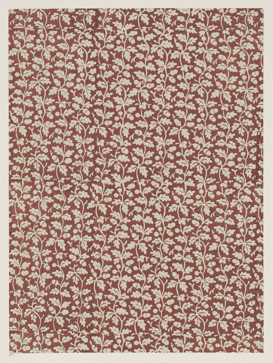 Modeldruckpapier (florales Flächenmuster)