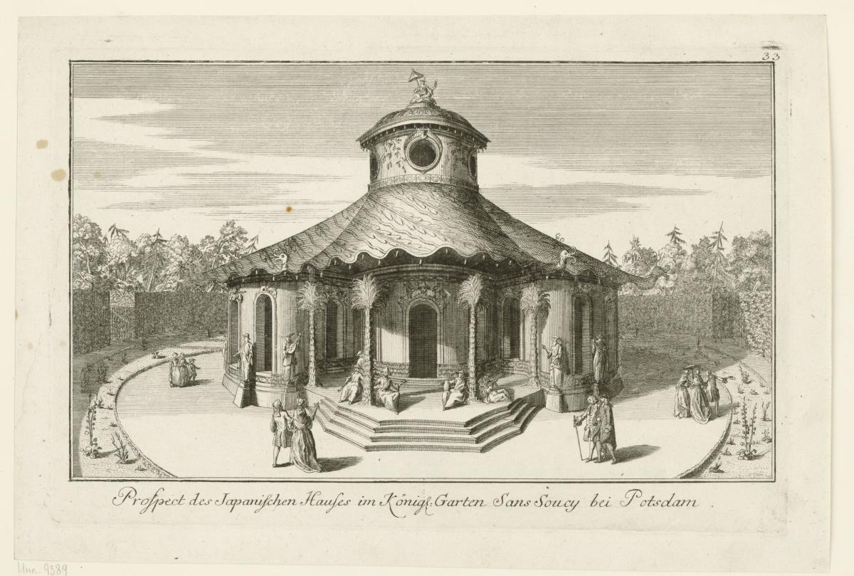 Japanisches Teehaus in Sanssouci