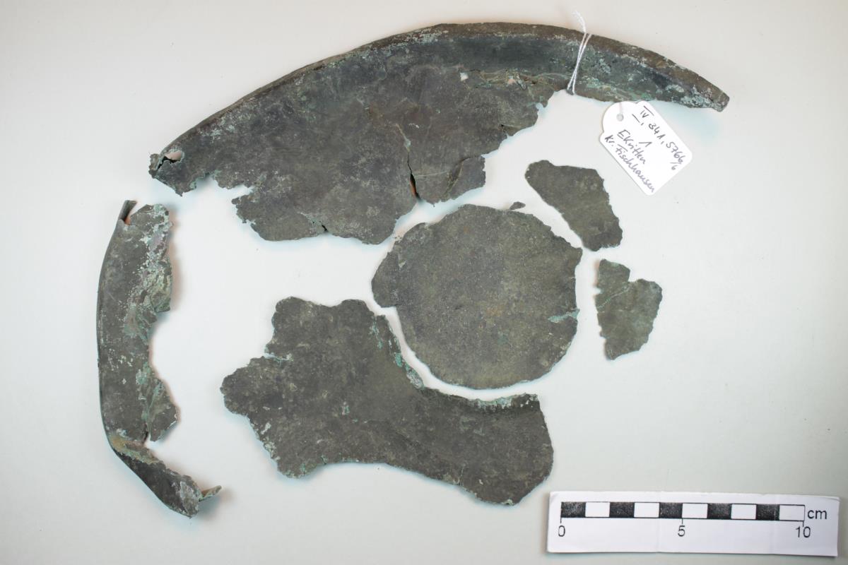 Bronzeschalenfragment
