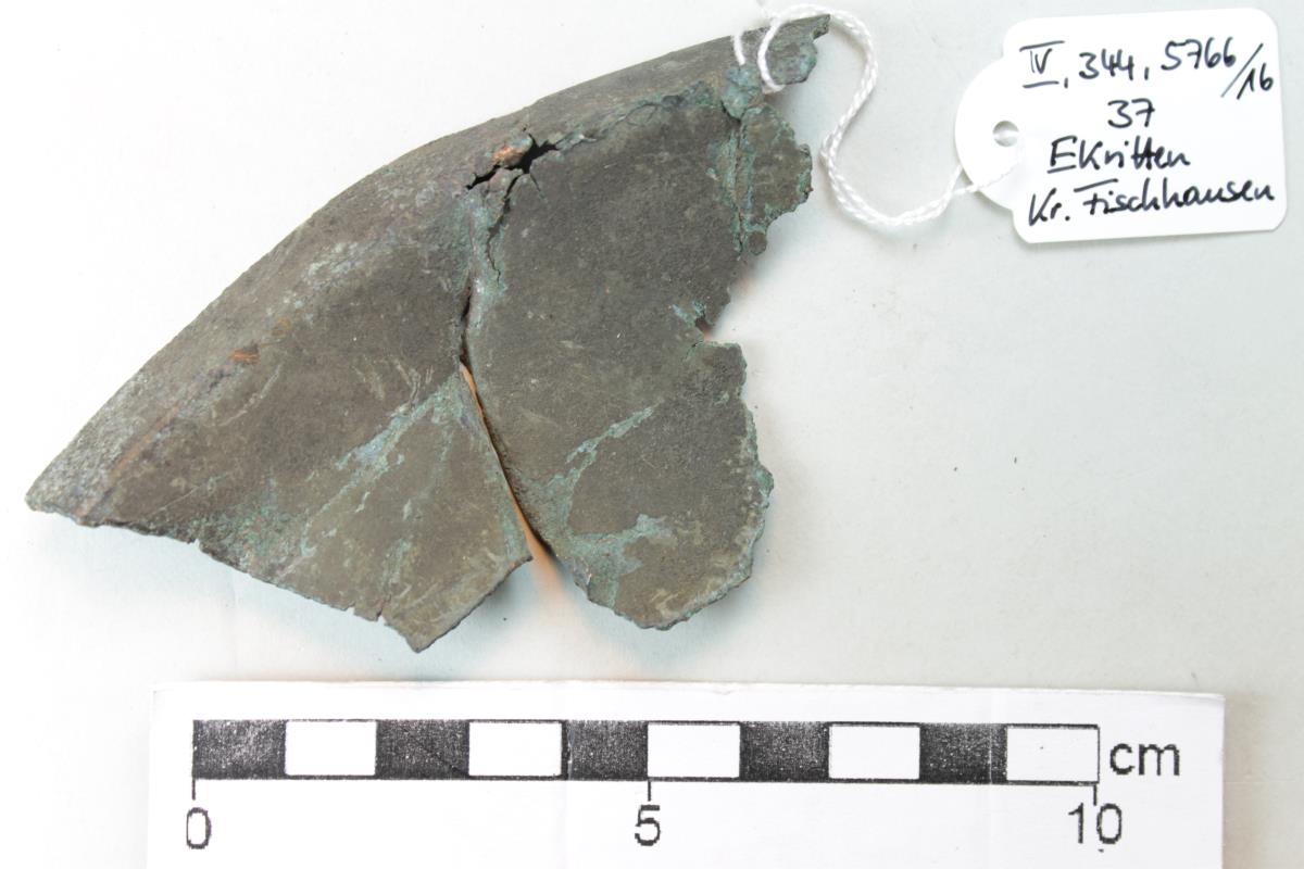 Bronzeschalenfragment