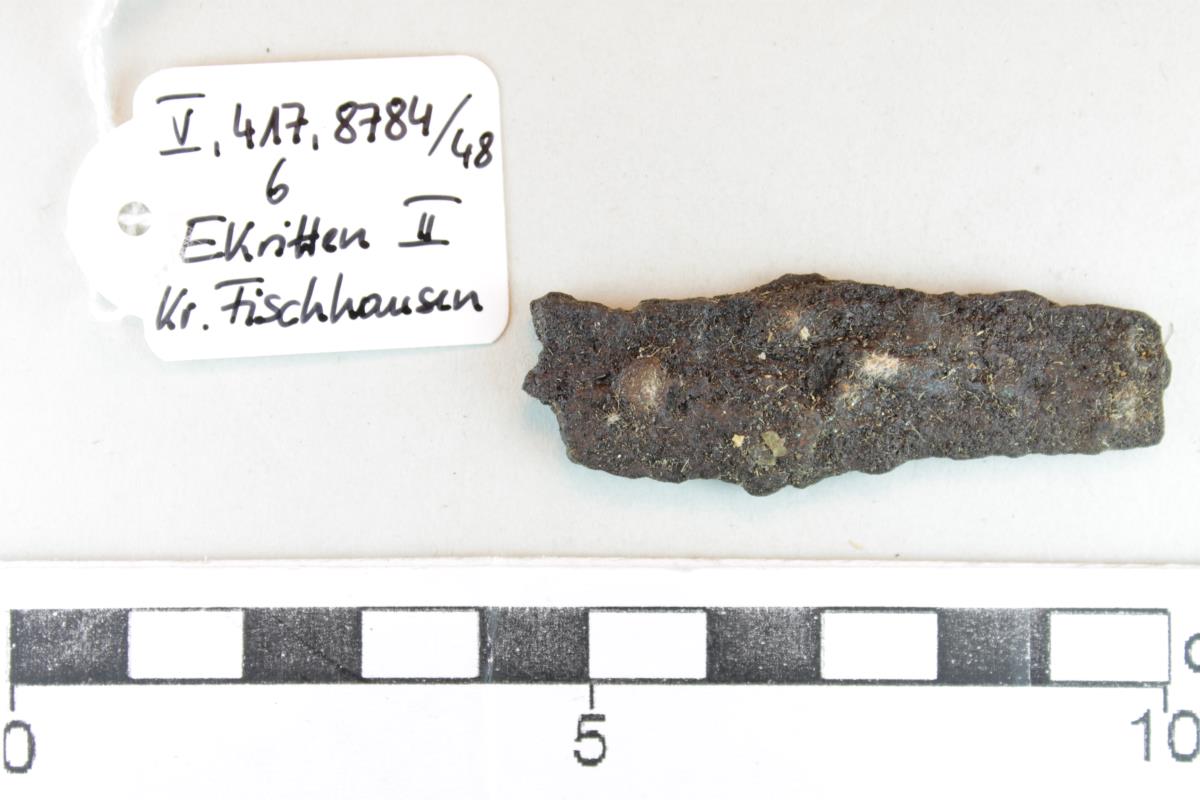 Messerklingenfragment