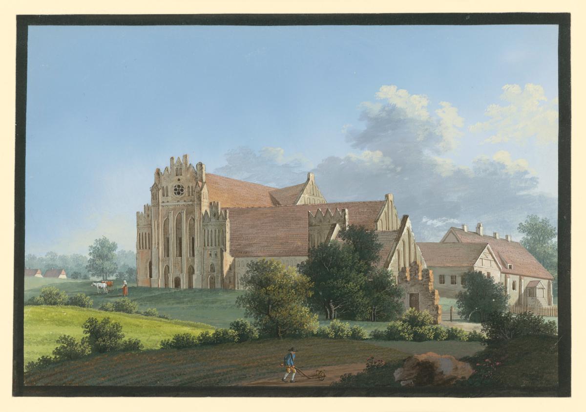 Chorin, Klosteranlage von Südwesten