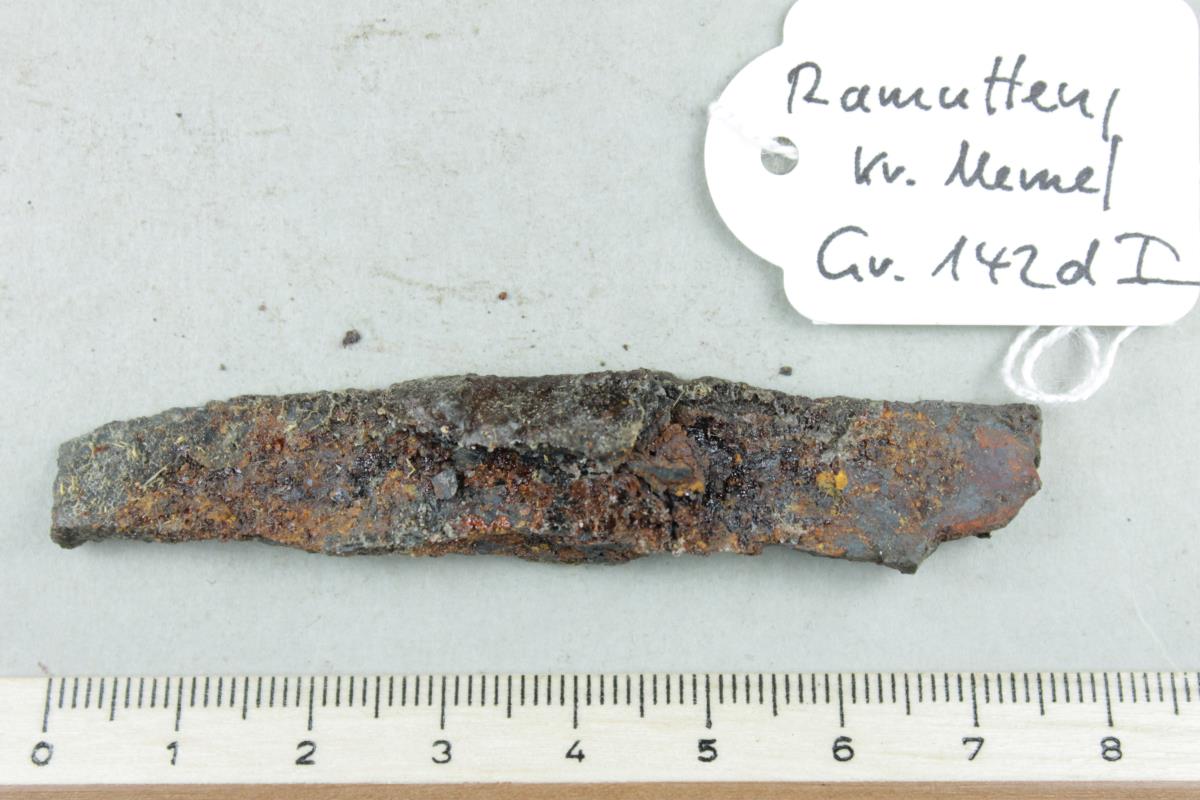 Messerklingenfragment