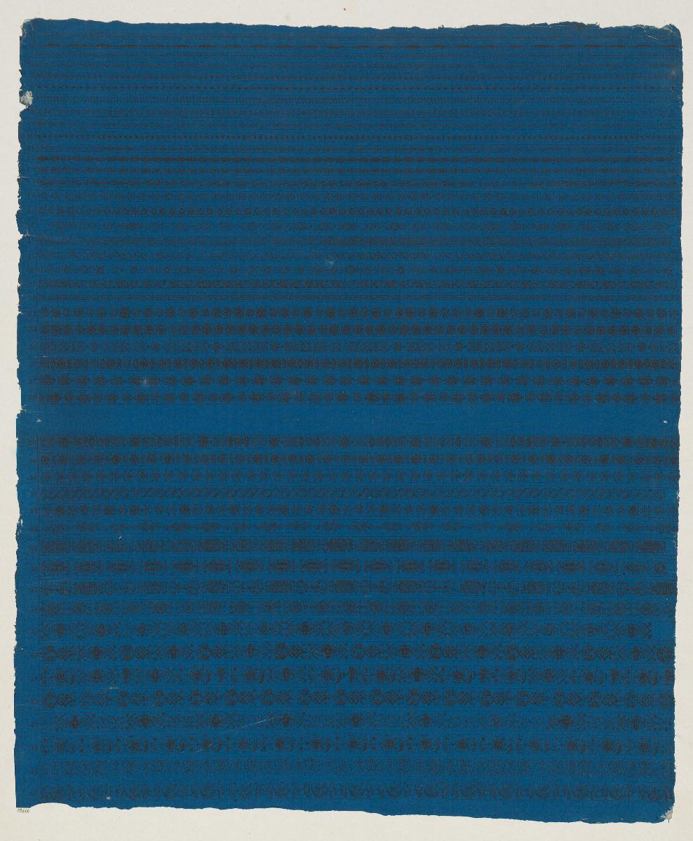 Lithografiertes Papier (Zierbänder)