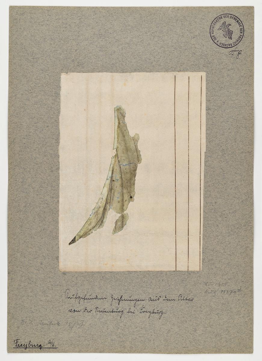 Gewandstudie (Fragment eines Pluviales ?)