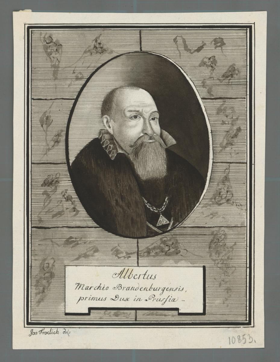 Albertus Marchio Brandenburgensis . .