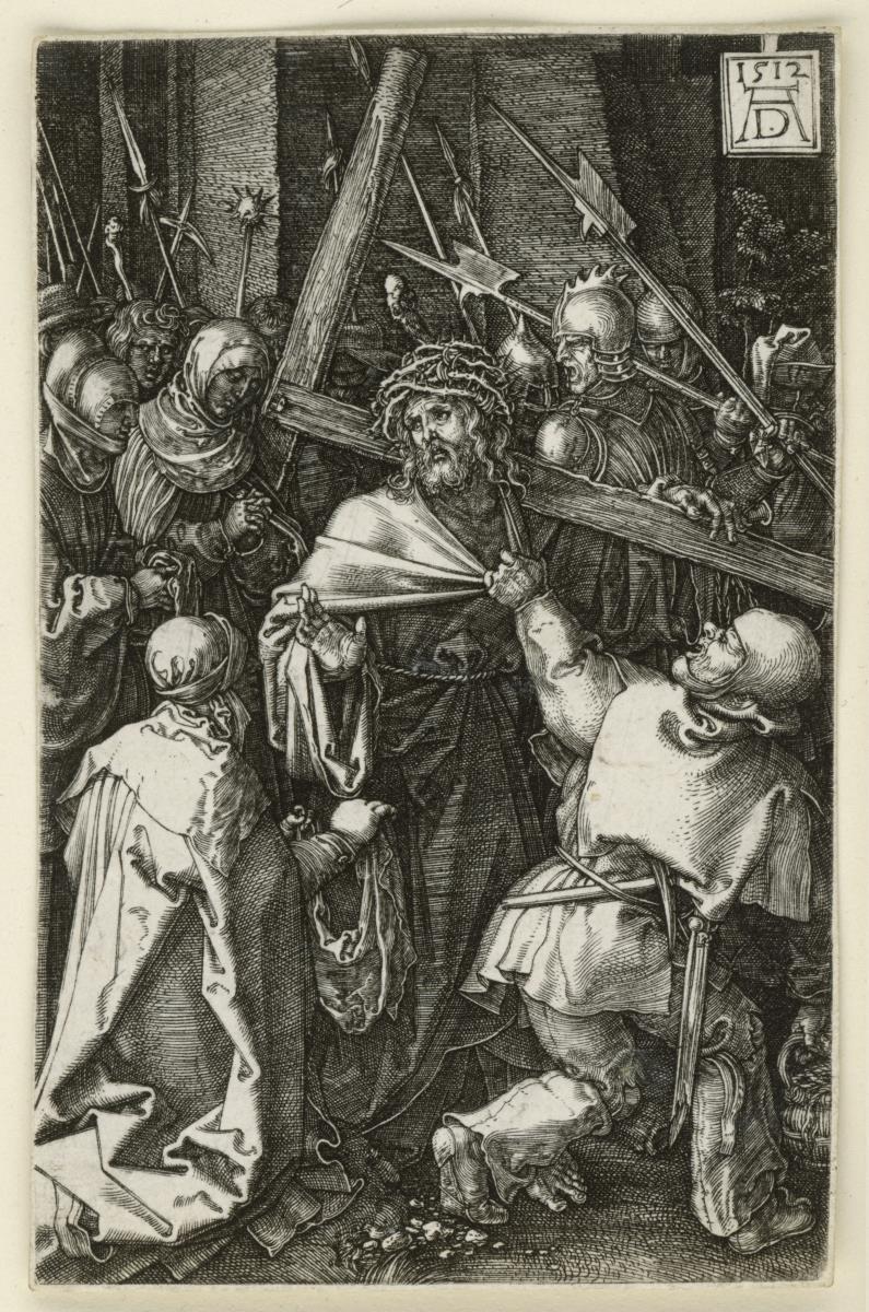 Christi Kreuztragung (Kupferstich-Passion)