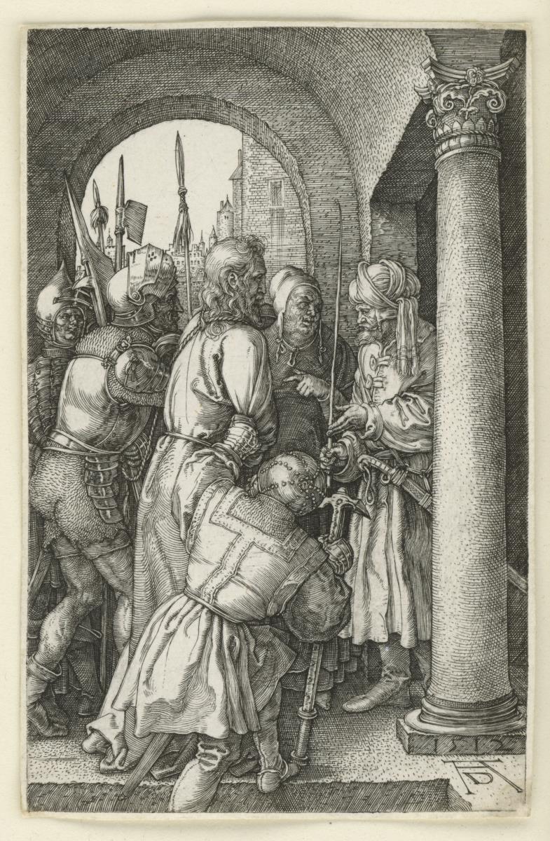 Christus vor Pilatus (Kupferstich-Passion)