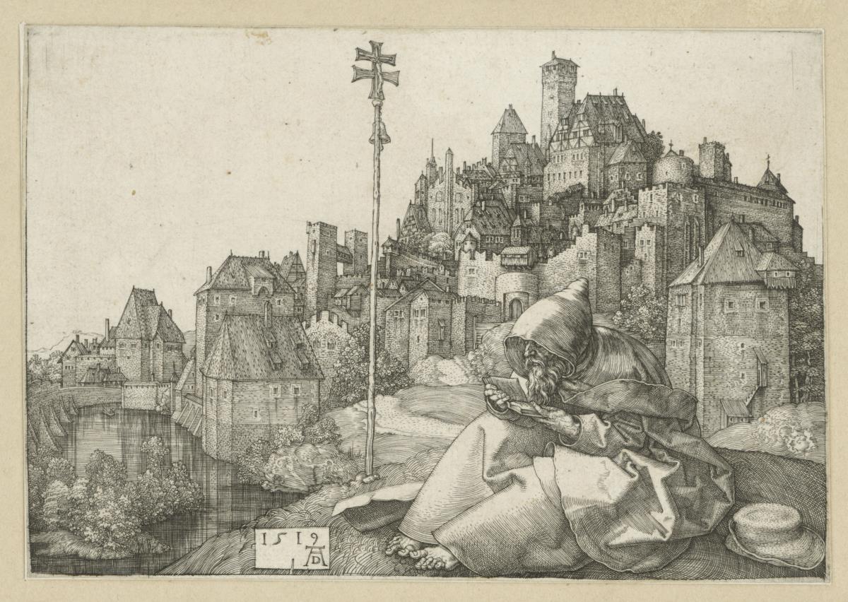 Heiliger Antonius lesend