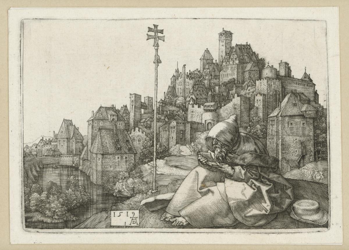 Heiliger Antonius lesend