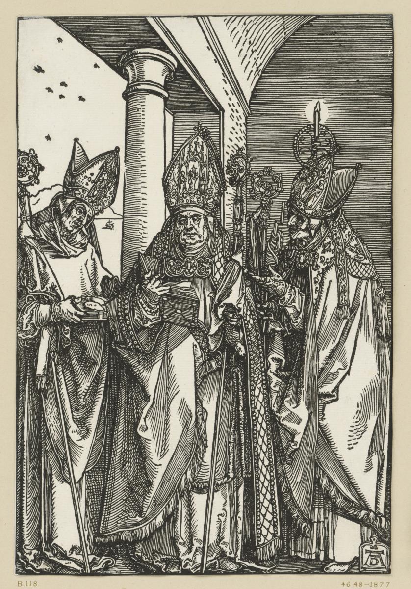 Heiliger Nicholas, Ulrich und Erasmus