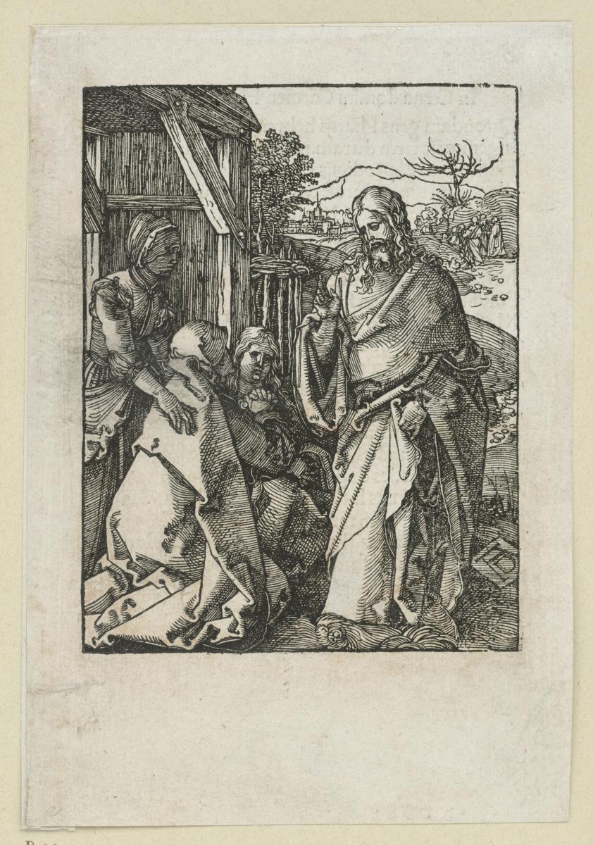 Christus nimmt Abschied von seiner Mutter (Kleine Passion)