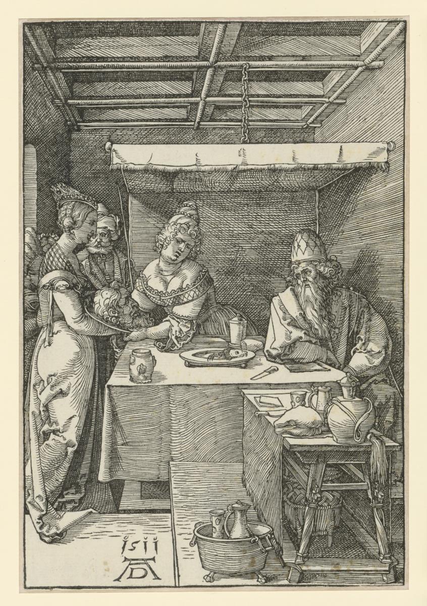 Salome erhält den Kopf Johannes d. T.