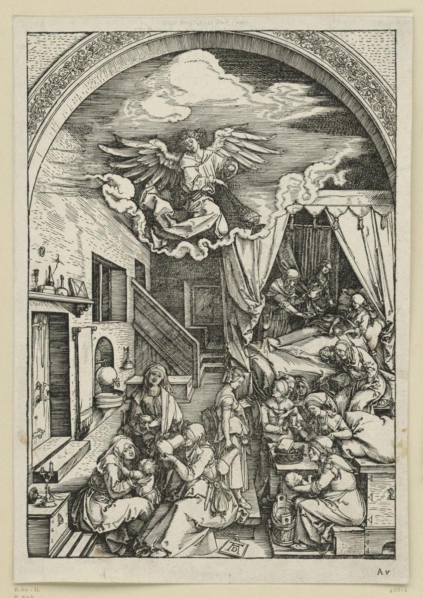 Die Geburt der Maria (Marienleben)
