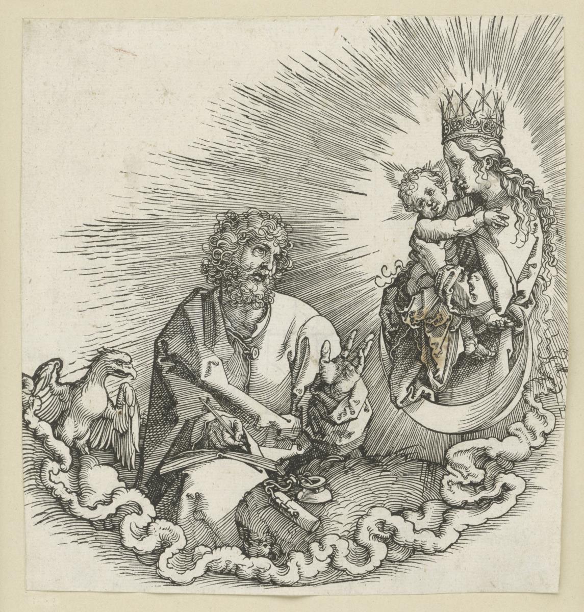 Maria erscheint dem Johannes (Apokalypse)