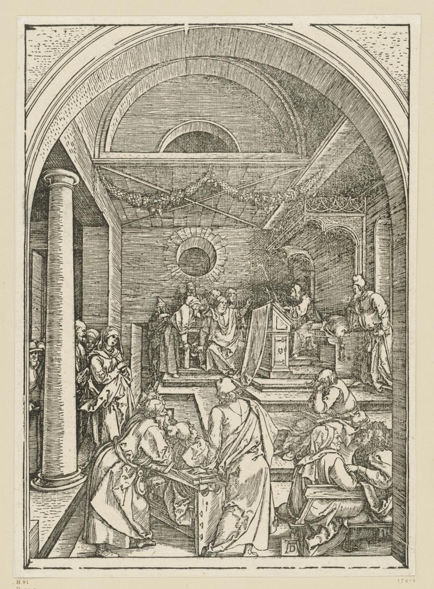 Christus unter den Schriftgelehrten (Marienleben)