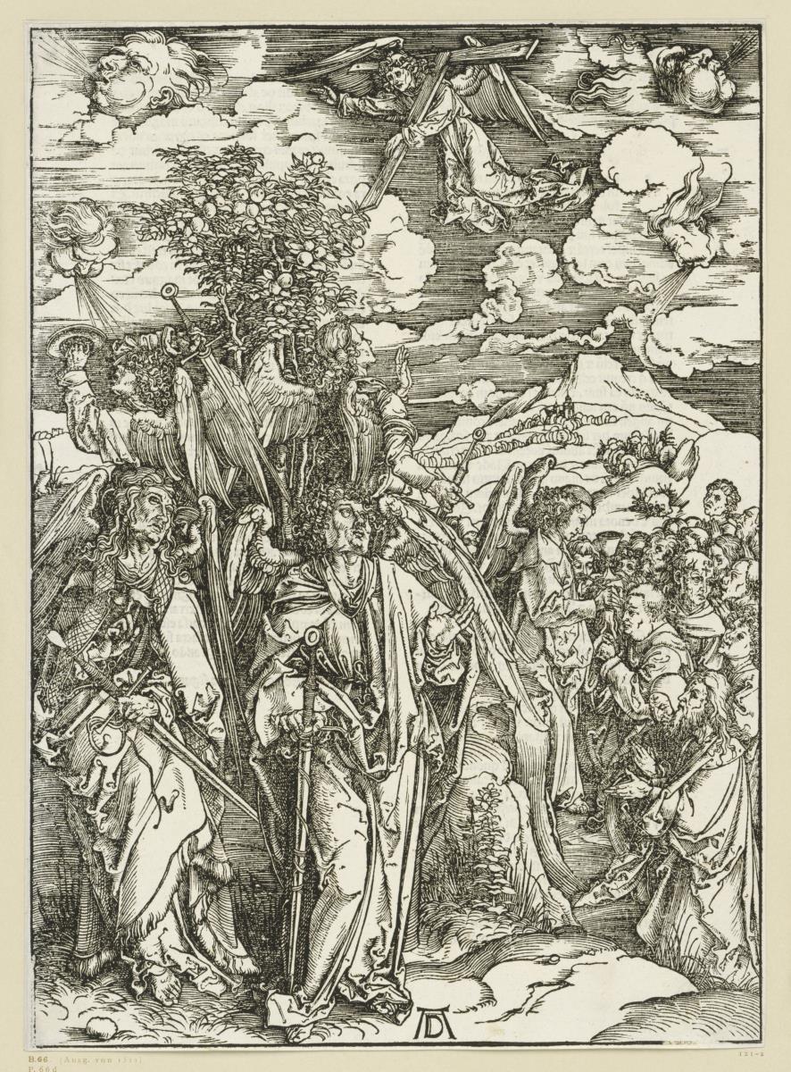 Die vier Engel halten die vier Winde zurück (Apokalypse)