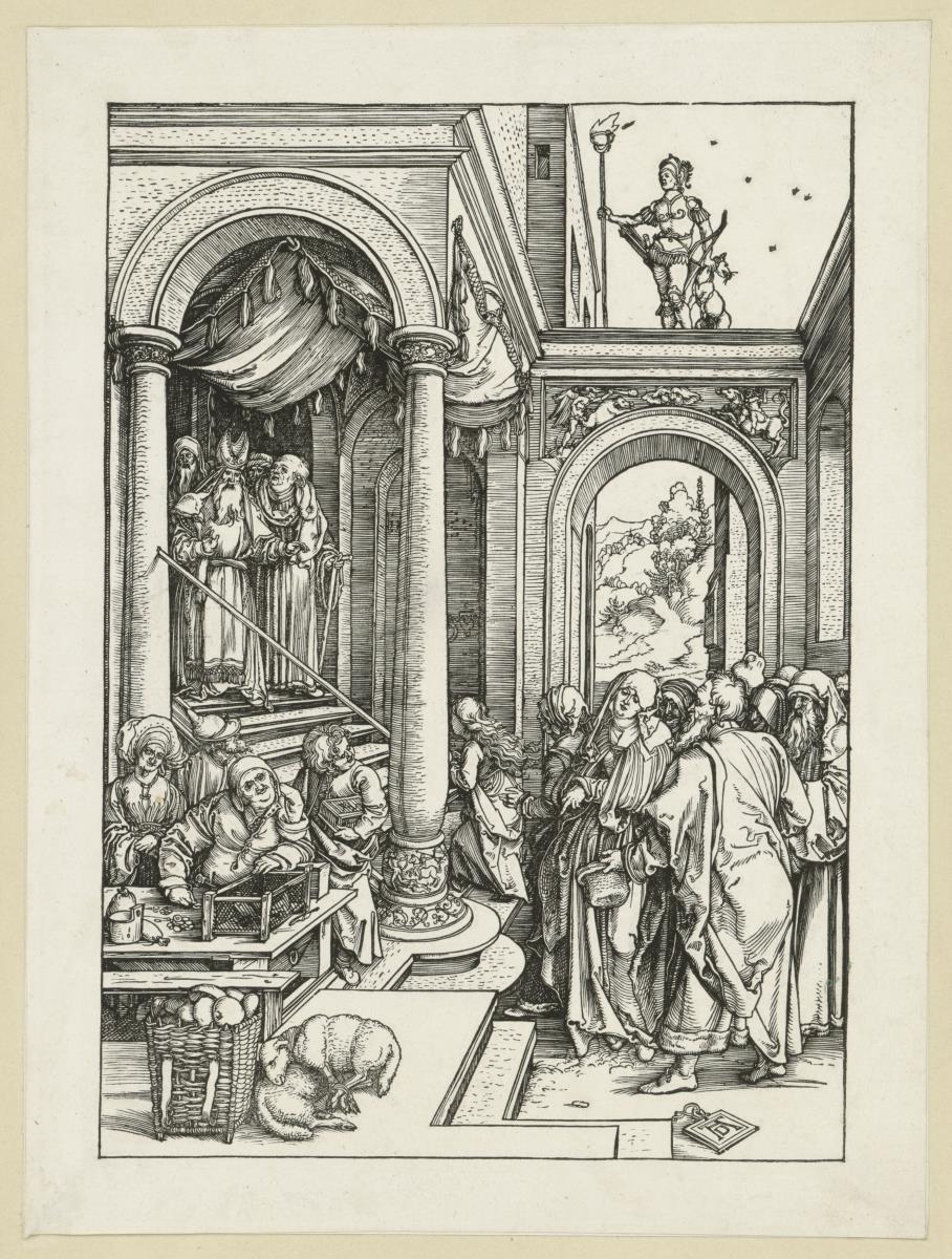 Tempelgang Mariens (Marienleben)
