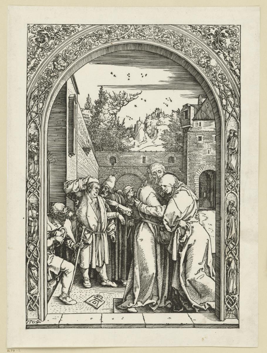 Joachim und Anna an der goldenen Pforte (Marienleben)
