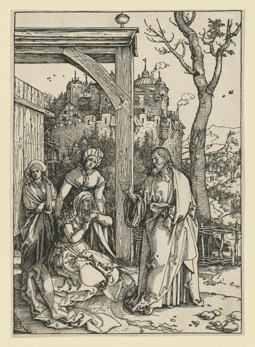 Christus nimmt Abschied von seiner Mutter (Marienleben)