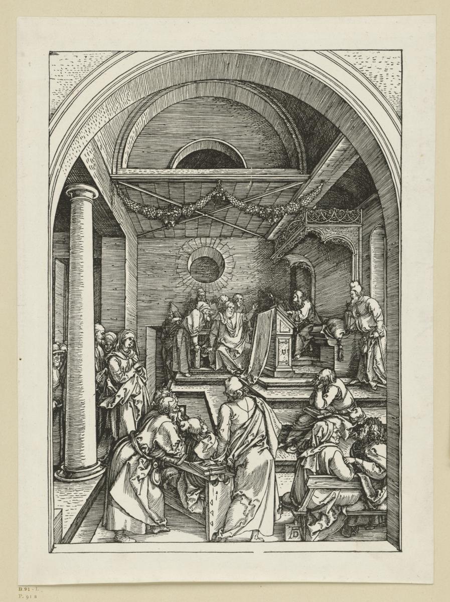 Christus unter den Schriftgelehrten (Marienleben)