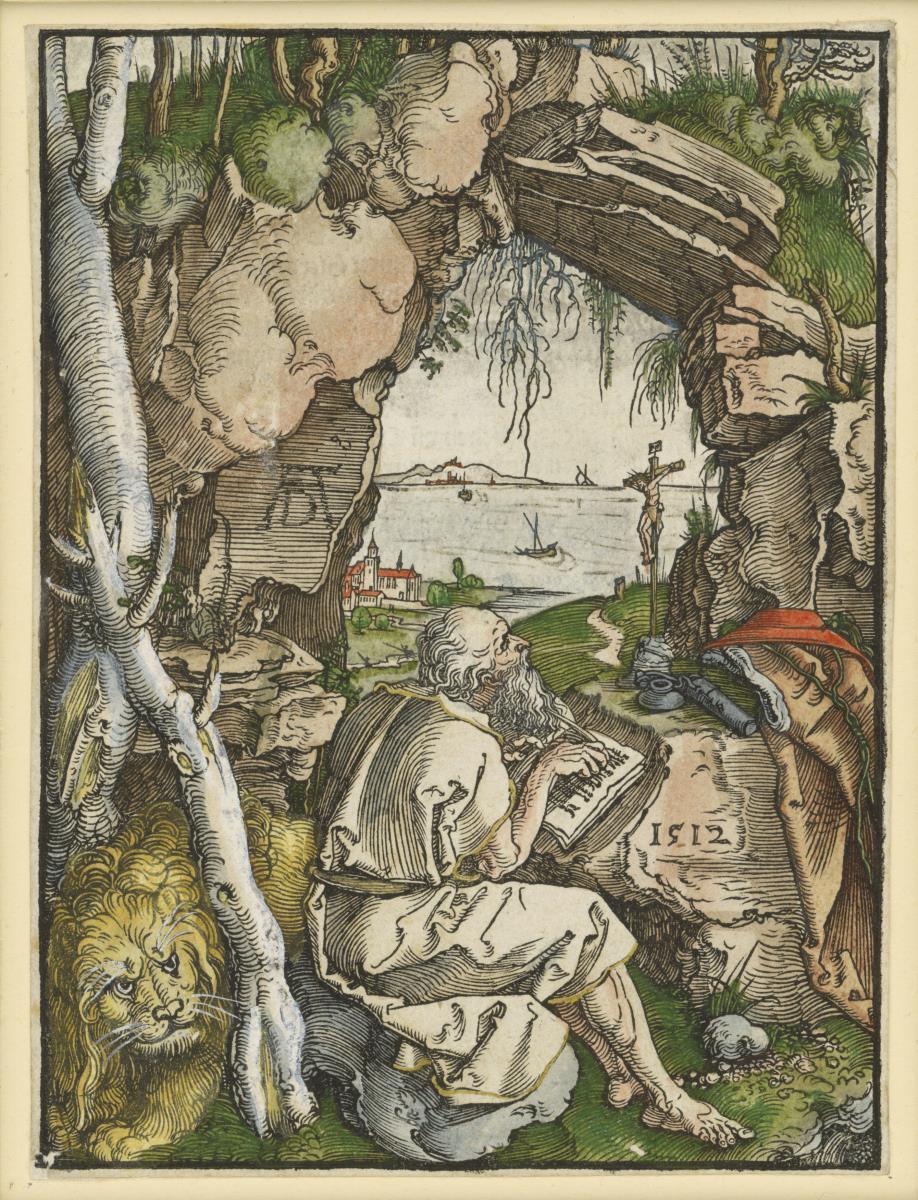 Der heilige Hieronymus in der Felsgrotte