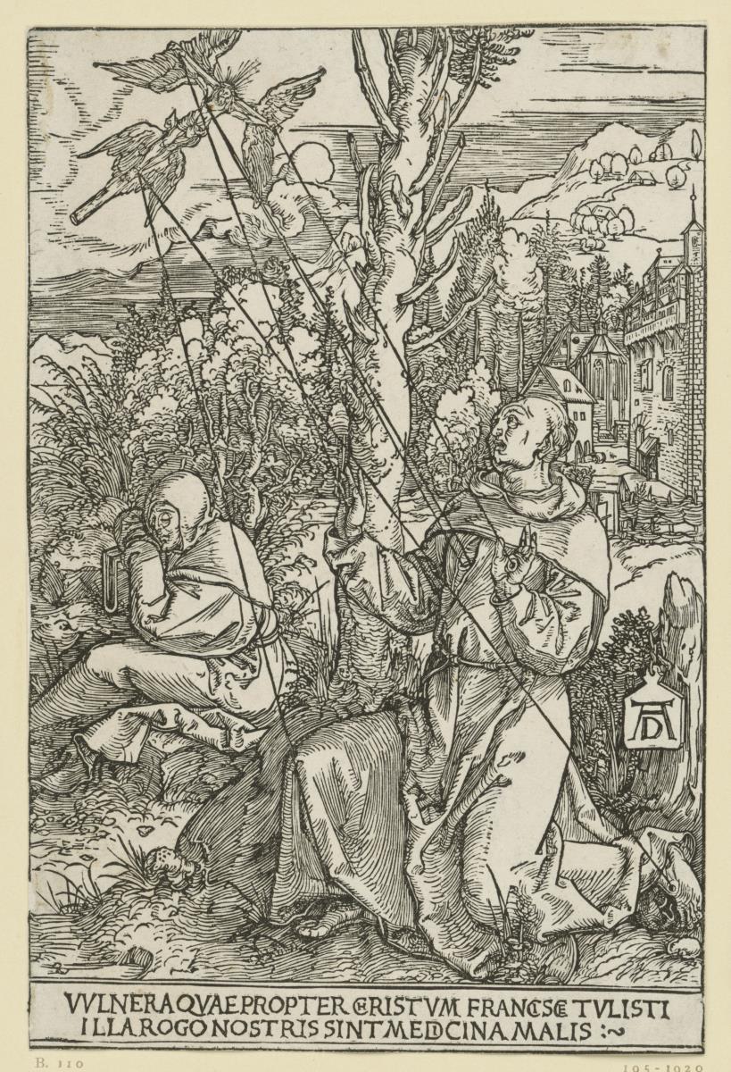 Der heilige Franziskus empfängt die Stigmata