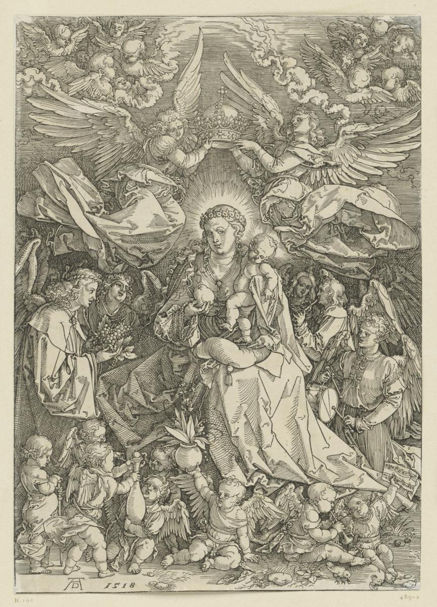 Maria als Königin der Engel