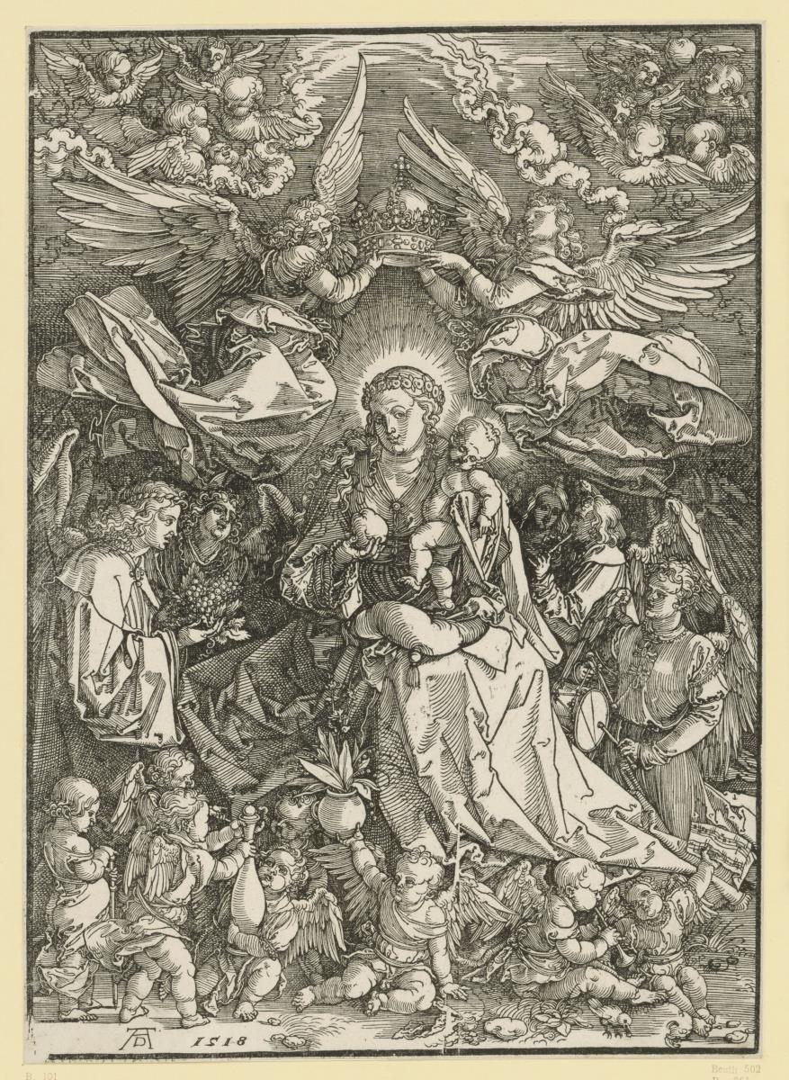 Maria als Königin der Engel
