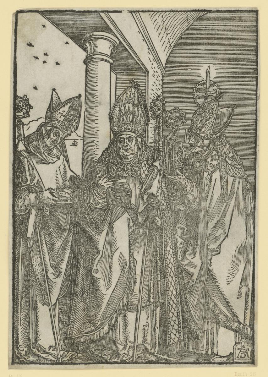Heilige Nikolaus, Ulrich und Erasmus