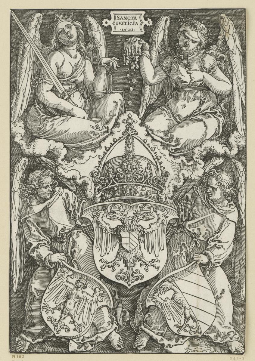 Wappen des Reichs und von Nürnberg