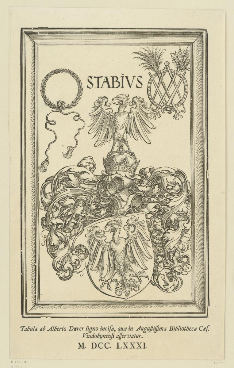 Wappen des Johann Stabius
