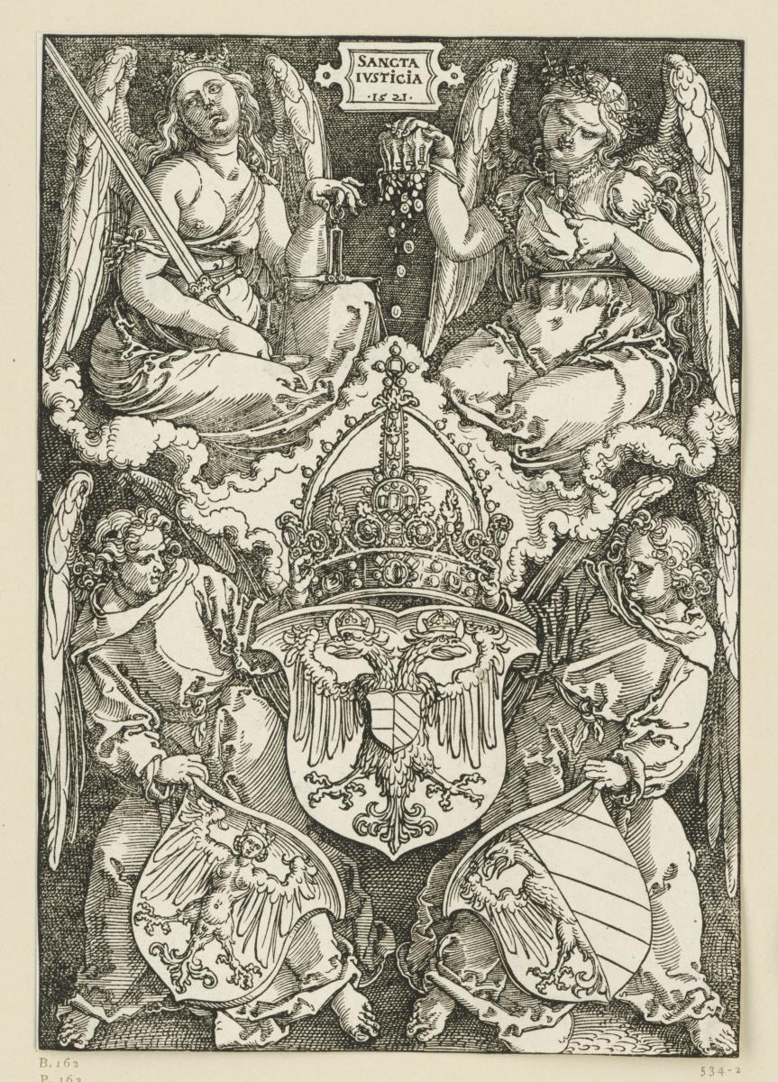 Wappen des Reichs und von Nürnberg