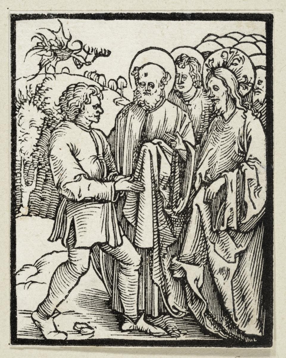 Christus heilt einen Besessenen (aus: Postilla, 43 Holzschnitte)